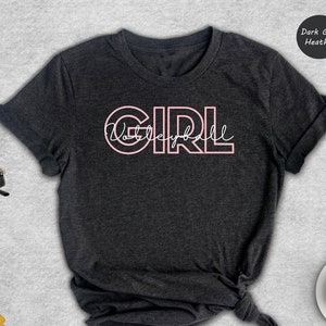 Volleyball Girl T-shirt, Volleyball Player Shirt, Volleyball Lover Gift, Sports Team Tee, Sport Lover Tee, Volleyball Girl Gift
