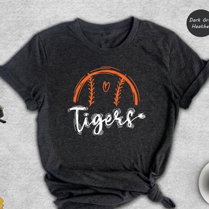 Team Mascot Shirt, Tigers Team Shirt, Tigers Football Shirt, Tigers Fan Shirt, Tigers School Tee, Tigers School Spirit