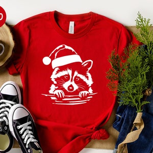 Raccoon christmas pajamas store