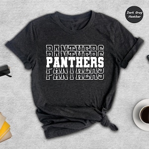 Team Mascot Shirt, Panthers Team Shirt, Panthers Team Spirit Shirt, Panthers Fan Shirt, Panthers School Shirt, Panthers School Spirit