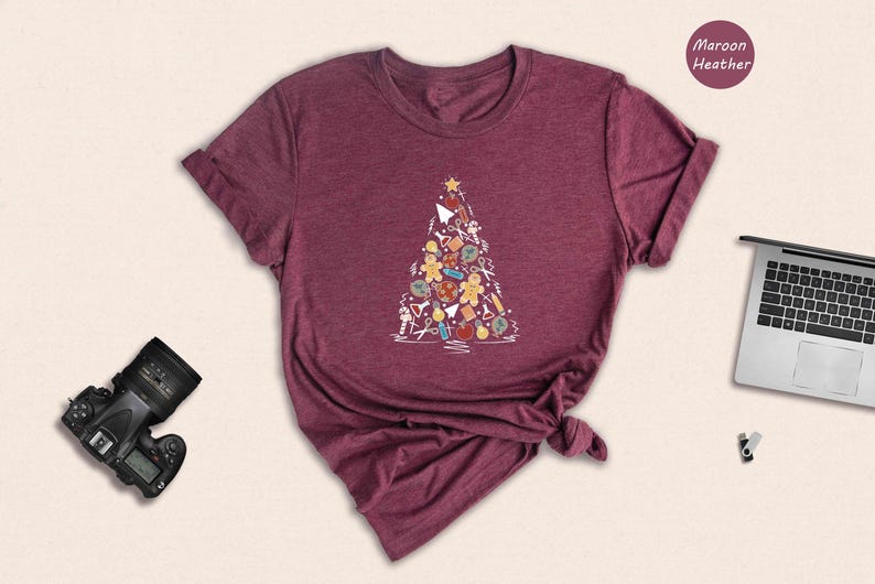 Teacher Christmas Shirt, Teacher Christmas Tree Shirt, Funny Teacher