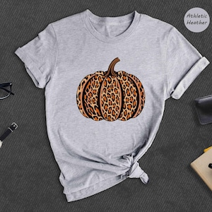 Leopard Pumpkin Shirt, Cute Leopard Pumpkin Tee, Thanksgiving Shirt, Family Thanksgiving Shirt, Fall Lover Shirt, Cute Pumpkin Shirts