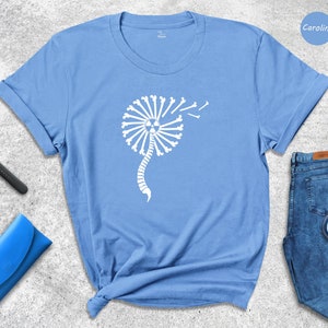 Dandelion Bone X-Ray Tech Shirt, Radiology Gift
