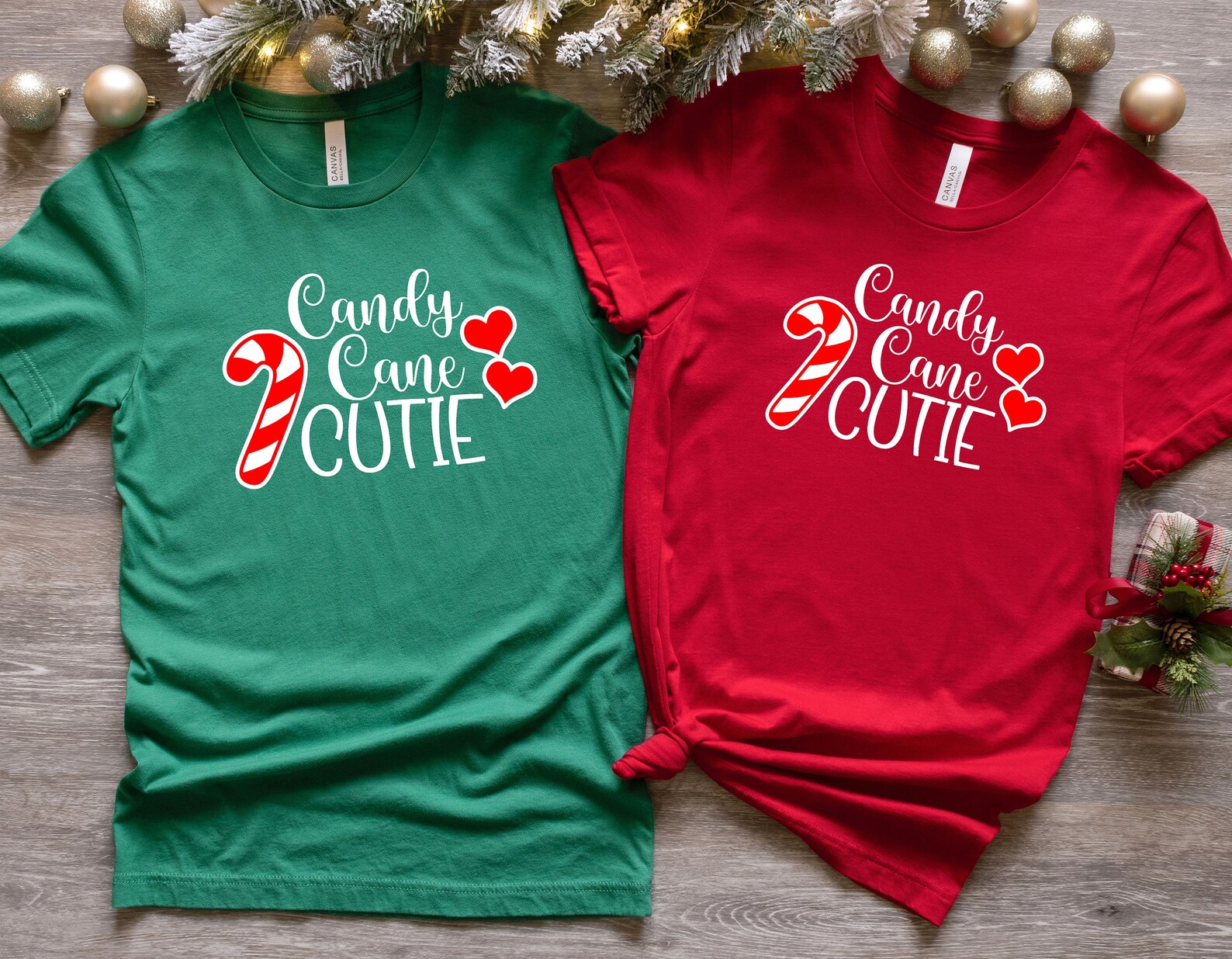 Candy Cane Cutie Shirt Christmas Shirt Christmas Sweatshirt Etsy