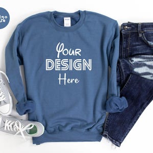 Custom Sweatshirt, Your Design Here Sweatshirt, Sweatshirt Gift, Custom Sweatshirt, Personalized Sweatshirt, Personalized Gift