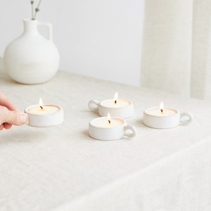 Scandi: Ceramic Tea Lights (Box of 4)