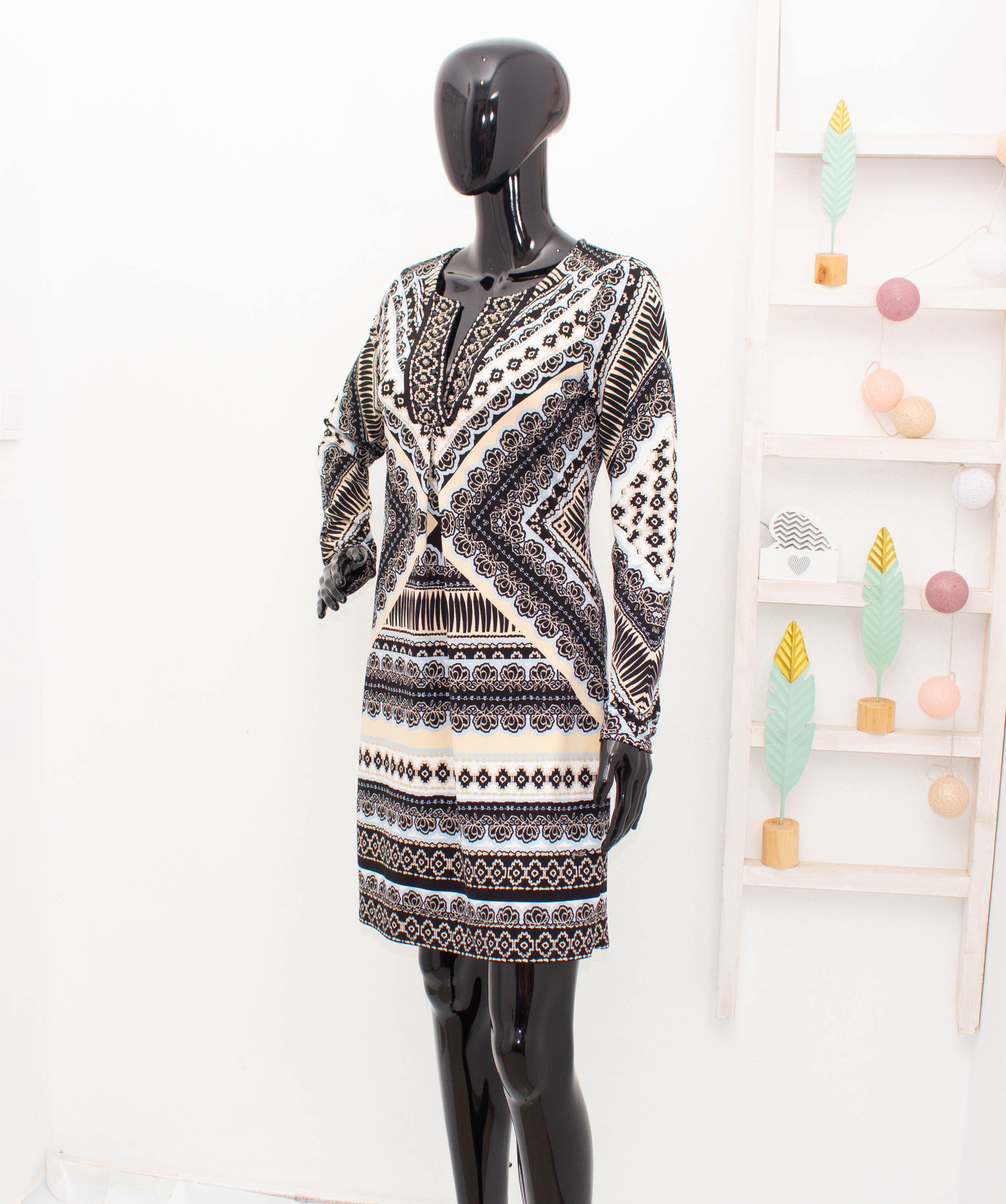 Hale Bob S Dress 18EV6117 Blue (no beads) main image 1