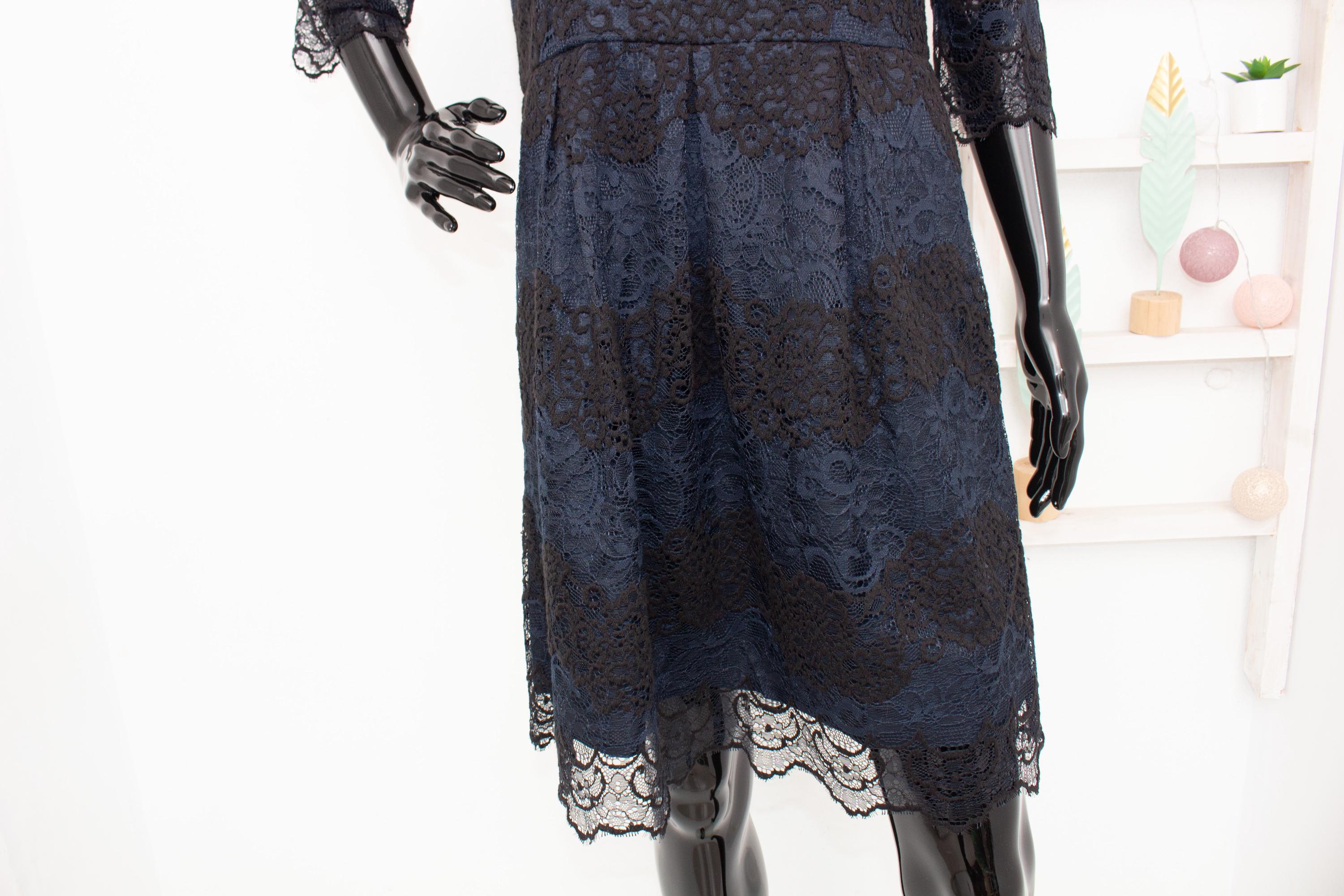 ganni blue lace dress Eva Lace Gown in Blue | Formal Lace Evening Gown
