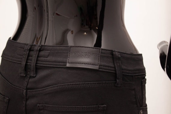 Burberry Brit Trousers Black Slim Skinny Pants Co… - image 7