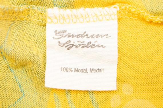 Gudrun Sjoden Dress Yellow Cactus Jersey Stretch … - image 8