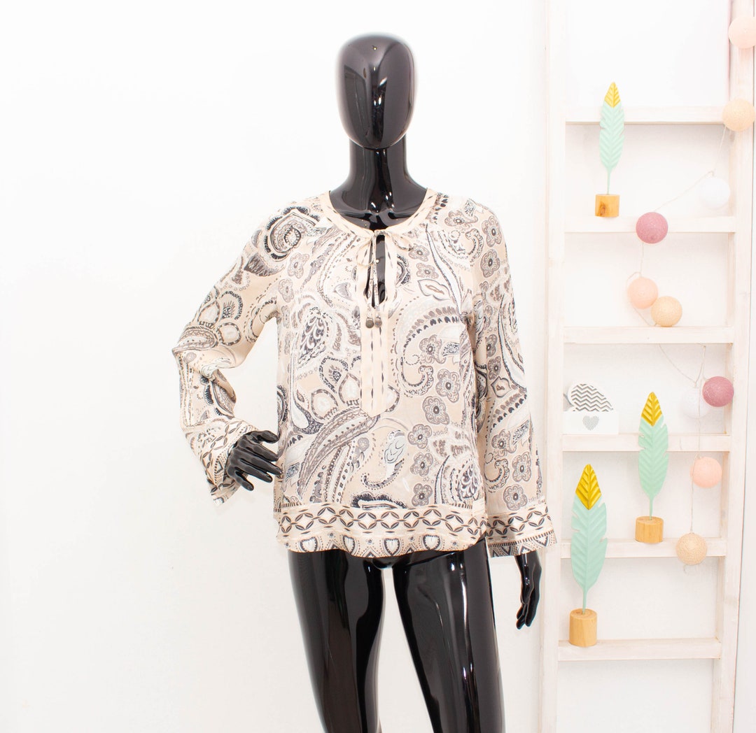 Osley Blouse Beige Flower