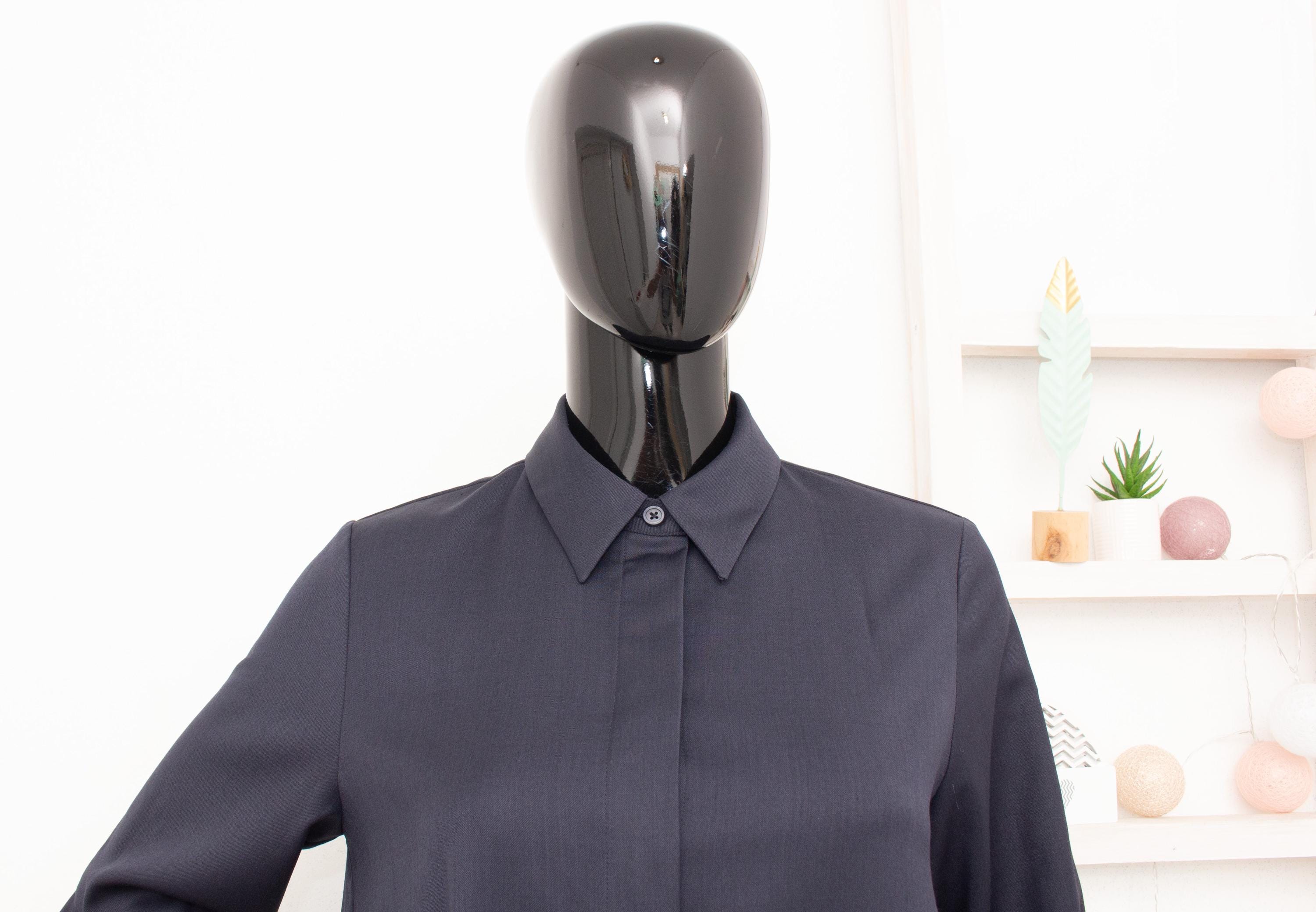 Robe Chemise COS Bleu Marine - Taille XS - Coupe Oversize - Neuf Sans étiquettes