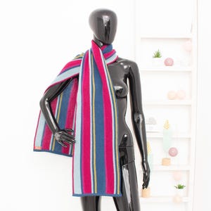 Foulard en soie et laine mérinos OLEANA