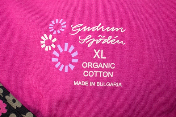 Gudrun Sjoden Dress Organic Cotton Black Floral P… - image 7