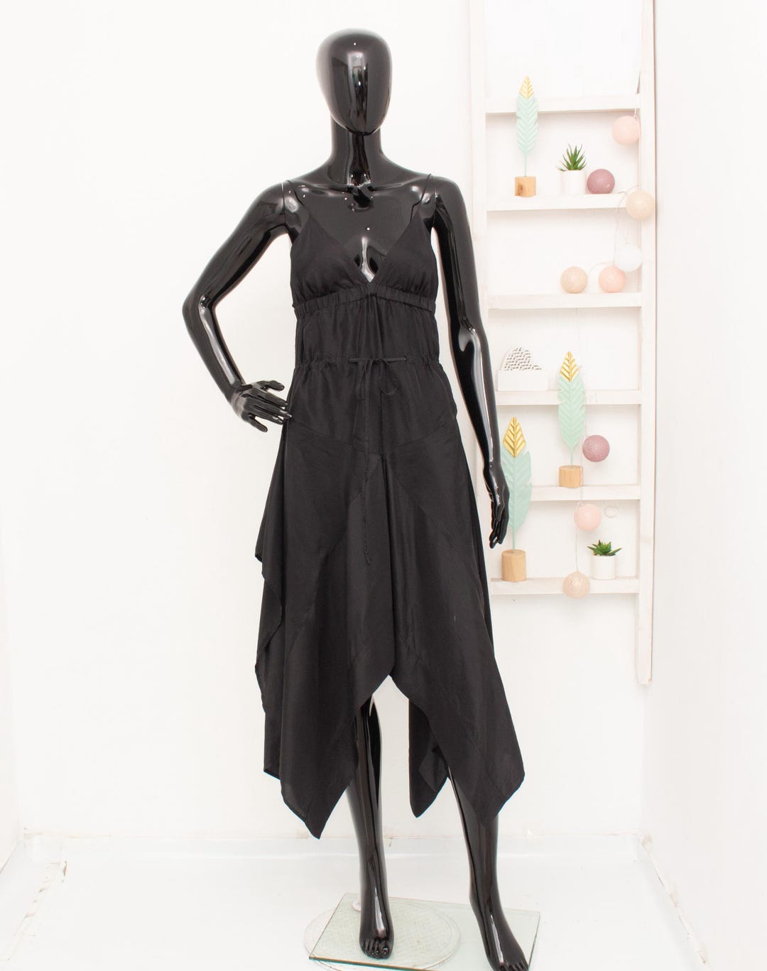 filippa k belted evening dress Belted Long Sleeve Dress - Black