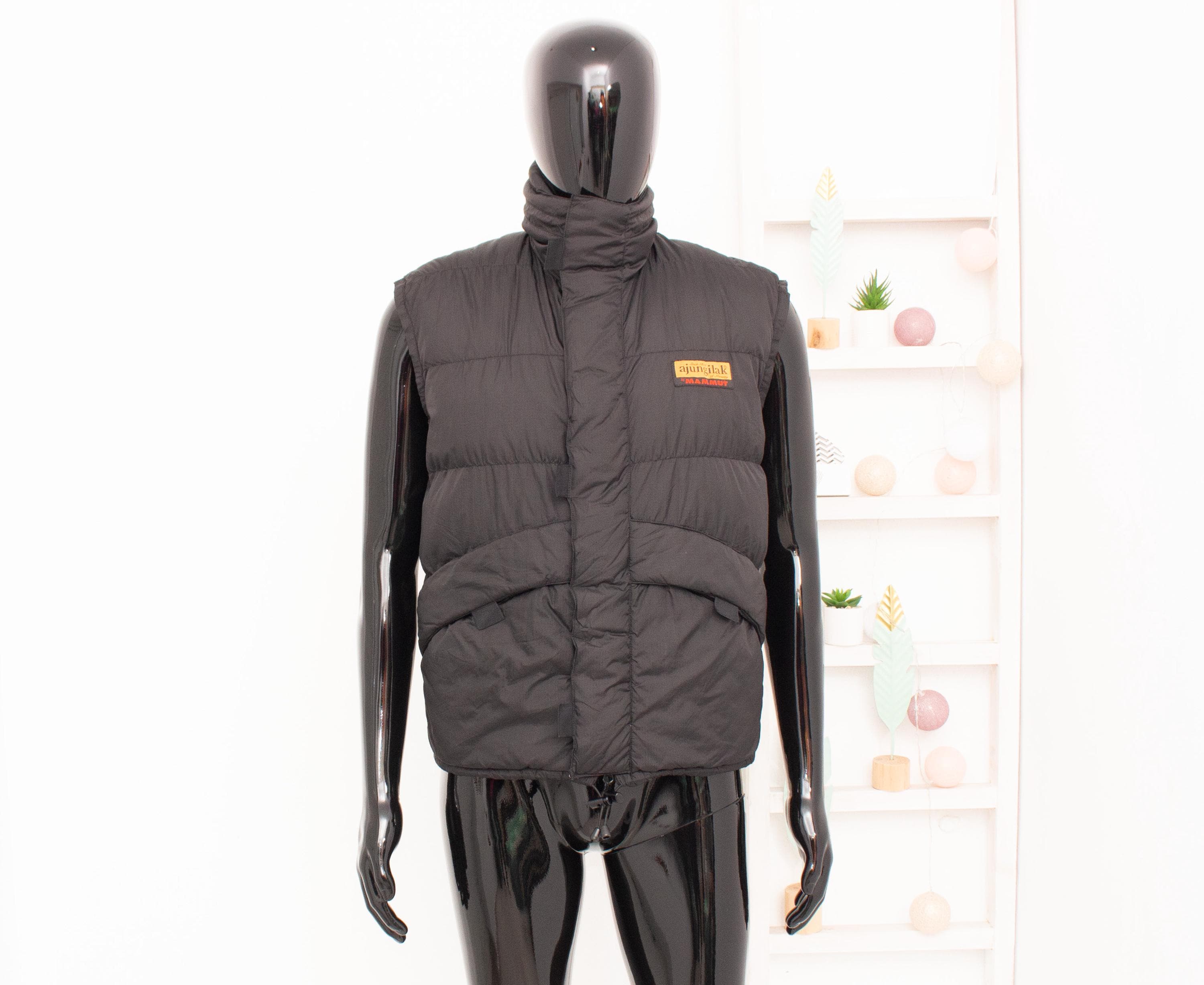 MAMMUT ajungilak ベスト MEDIUM ブラック/グレー Mammut Ajungilak 