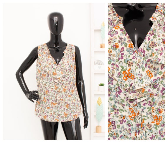 rebecca taylor silk ruffle top