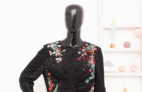 Karen millen 花柄　ペンシルドレス 日本未入荷☆Karen Millen 花柄ペンシルドレス
