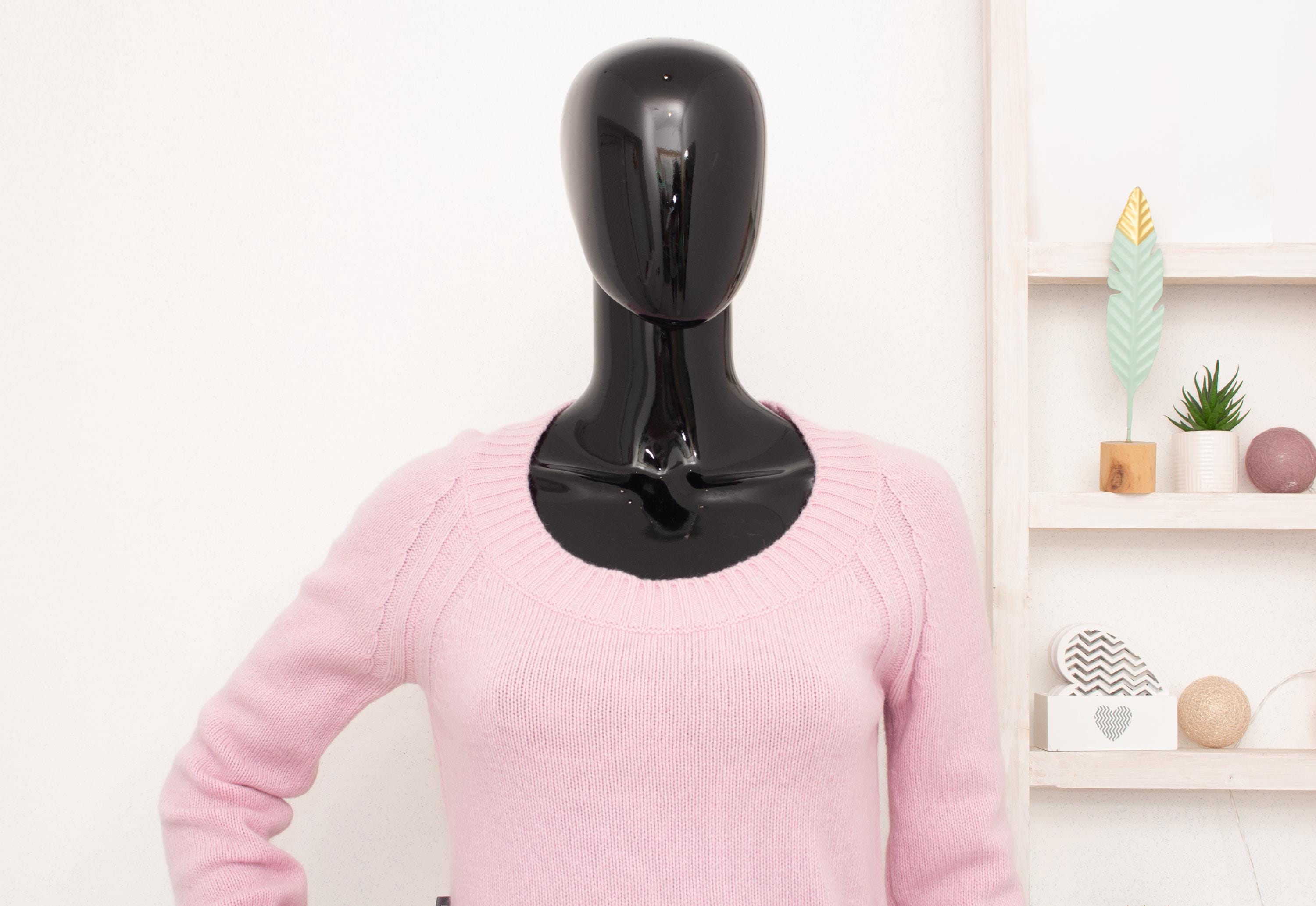 Vintage Moschino Sweater Wool Angora Jumper Baby Pink Vintage Moschino Sweater Wool Angora Jumper Baby Pink