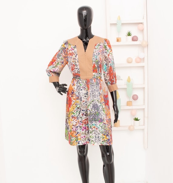stefanel silk dress Stefanel Dress Silk Size 12