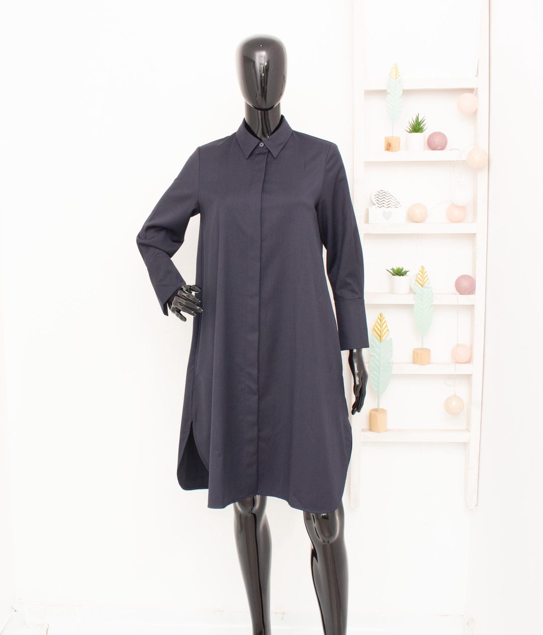 cos relaxed cotton shirt dress COS Relaxed Cotton Shirt Dress