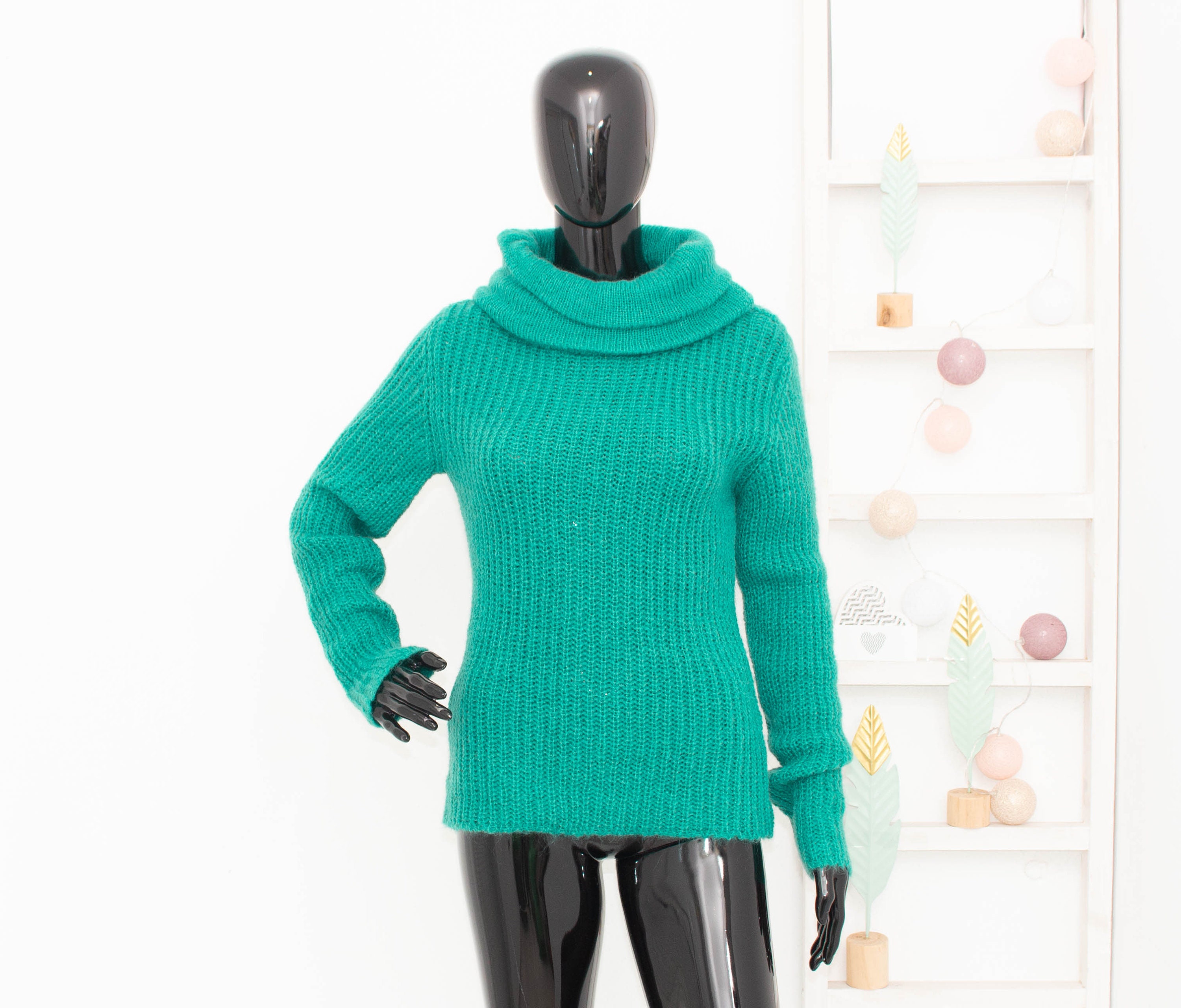 Turtleneck Green Holiday