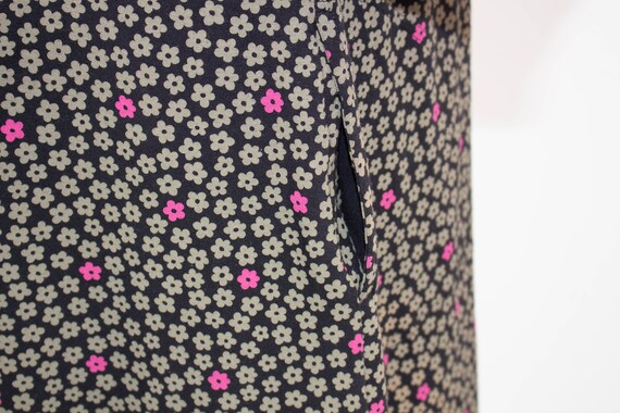 Gudrun Sjoden Dress Organic Cotton Black Floral P… - image 5