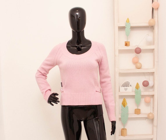 Pink top moschino sweater