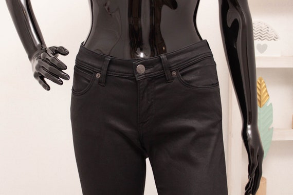 Burberry Brit Trousers Black Slim Skinny Pants Co… - image 3