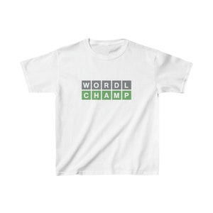 Wordle Champ Youth Shirt, Wordle Master Gift, You Mean The Wordle To Me, Wordle Mom Gift, Wordle Dad, Funny Wordle