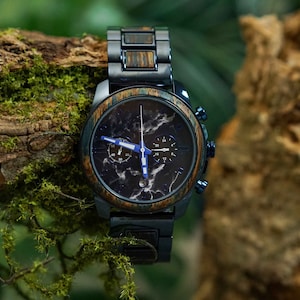 Mens Watch | Boyfriend gift | Anniversary gift | Personalized watch | Engraved watch | Groomsmen watch | Wooden watch | Gift for men