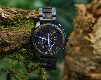 Mens Watch | Boyfriend gift | Anniversary gift | Personalized watch | Engraved watch | Groomsmen watch | Wooden watch | Gift for men