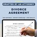 Printable Divorce Papers Marital Settlement and Legal Separation ...