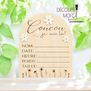 Newborn Birth disc, Birth announcement sign, Birth baby arrival, wood hospital sign, wooden baby photo, hello world sign