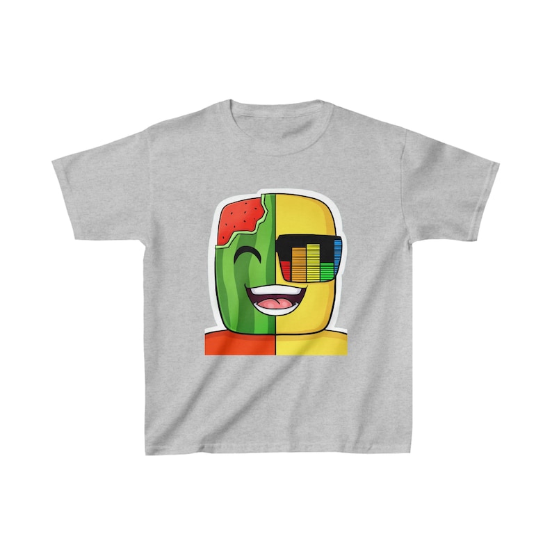 Sunny And Melon Mashup Youtuber Kids Size Tee Shirt T-Shirt Soft Heavy Cotton YouTube Quality Printed Multiple Colors FREE Shipping Sunny image 9