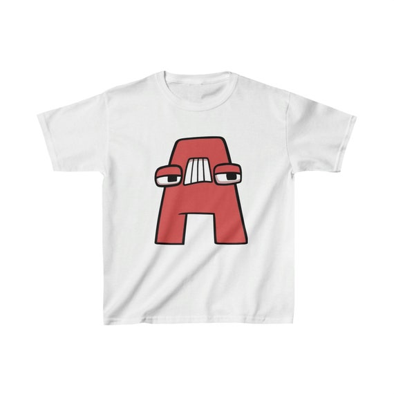 Alphabet Lore Letter N n Tee Shirt T-shirt Soft 