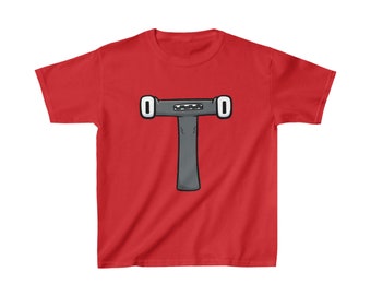 Alphabet Lore Letter T Shirt, ABC YouTube Tee