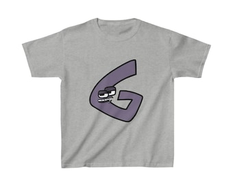 Alphabet Lore Letter G Tee - Heavy Cotton ABC Shirt