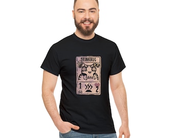 Inscryption Stinkbug Graphic Tee, Soft Cotton Card Game Shirt