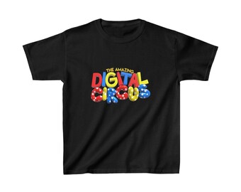The Amazing Digital Circus Kids Tee, YouTube Cartoon Shirt