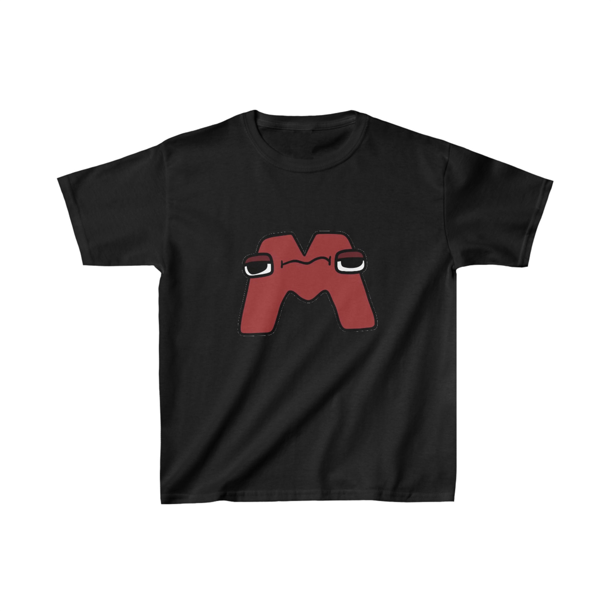 Funny Alphabet Lore Letter M' Men's T-Shirt