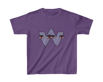 Alphabet Lore Letter "W" Kids Tee - YouTube ABC Shirt