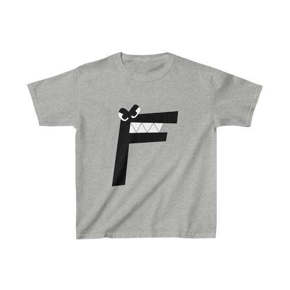 Alphabet Lore letter F T-Shirt