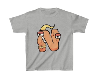 Alphabet Lore 'N' Superhero Kids T-Shirt