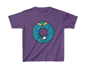 Alphabet Lore 'O' Superhero Kids Tee Shirt