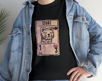 Inscryption STOAT T-Shirt | Soft Heavy Cotton Video Game Tee
