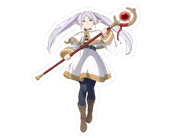 Flying Frieren Kiss-Cut Stickers