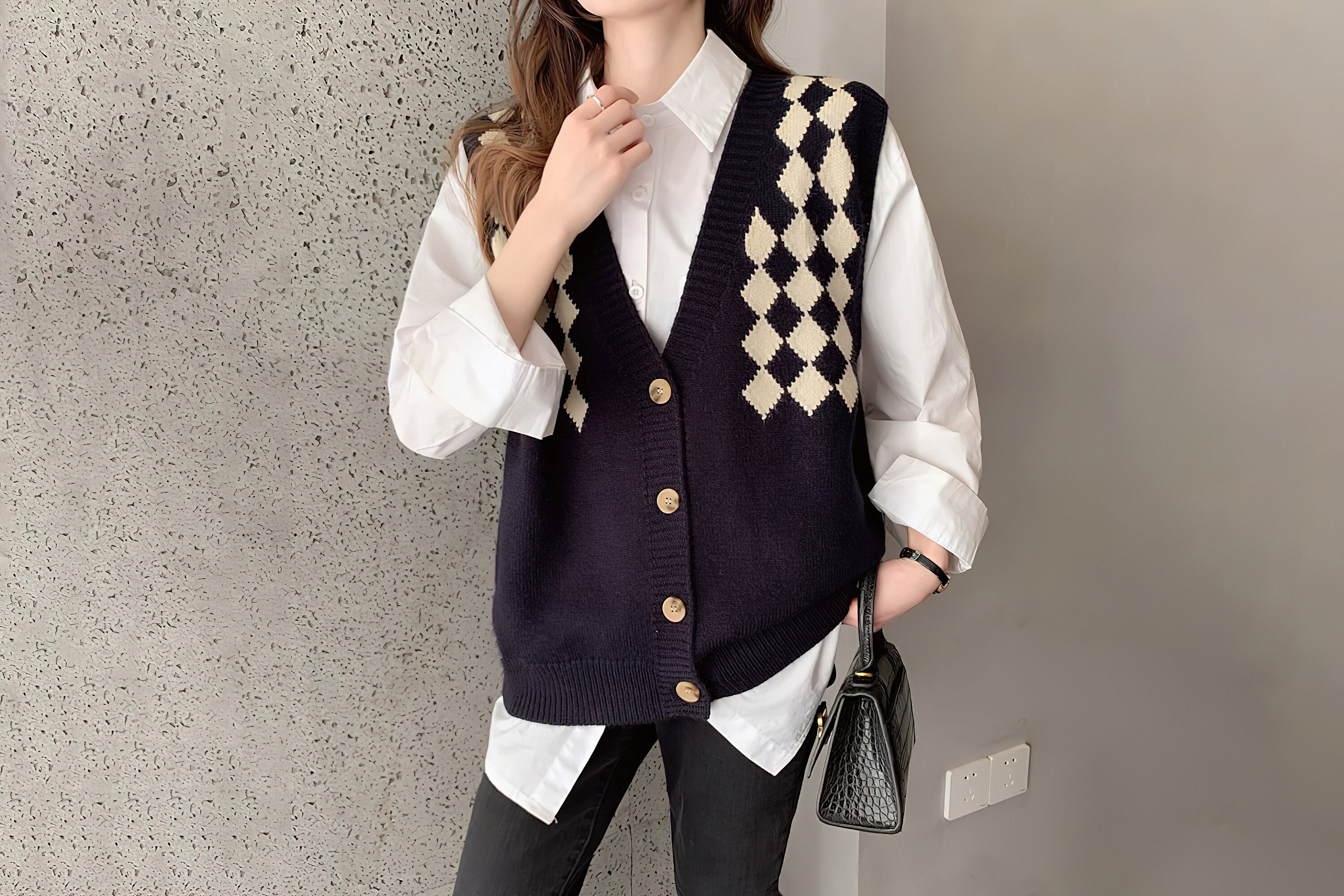 Plaid Cardigan - Etsy UK