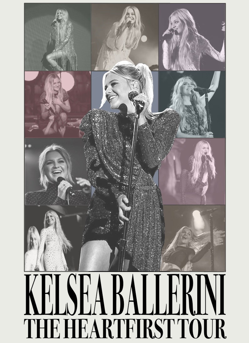 Kelsea Ballerini Heartfirst Tour Eras Tour With Tour Dates - Etsy