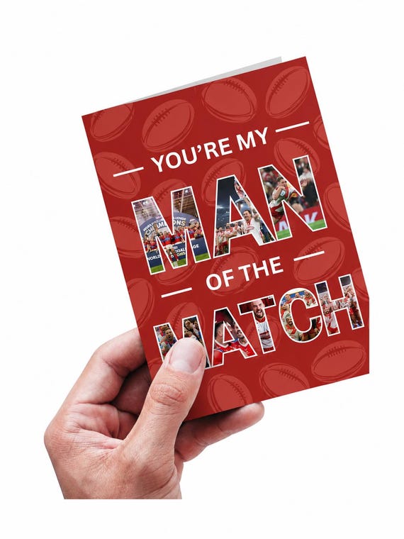 Hull Sports Man of the Match Card, Hull Football, Hull Rugby,